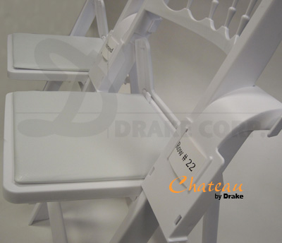 Chateau high back folding chairs / chair link and spacer