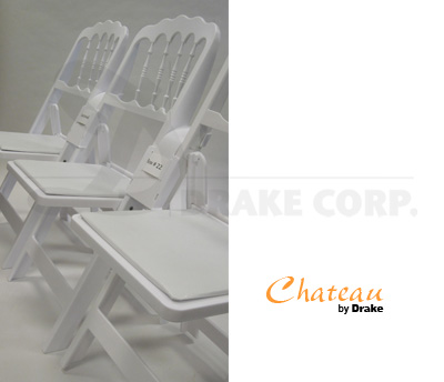 Chateau high back folding chairs / chair link and spacer