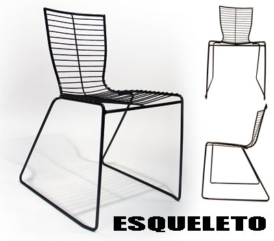 ESQUELETO STACKING CHAIR