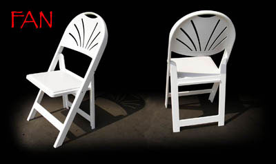 NEW FAN: resin folding and stacking chairs