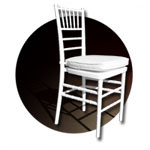CHIAVARI CHAIRS: fiberglass reinforced resin stacking ballroom chairs for amazing events