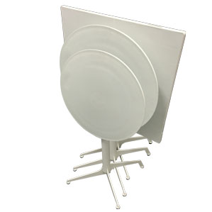 RESTAURANT FOLDING  NESTING TABLES