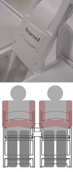 Chair link and spacer: you need space!!!