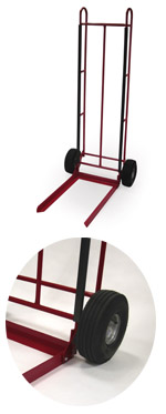 Chair hand truck, 2 wheels single axle