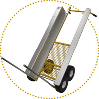 Chair truck, HEAVY DUTY, 4 wheels