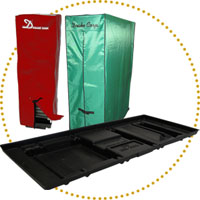 DE chair pallet (long) for HIGH BACK FOLDING chairs & Covers
